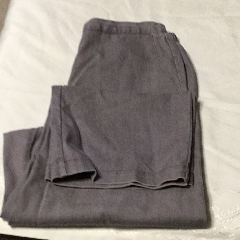 Alfred dunner size 10P pull on waistband in the back w 2 pockets brown pants